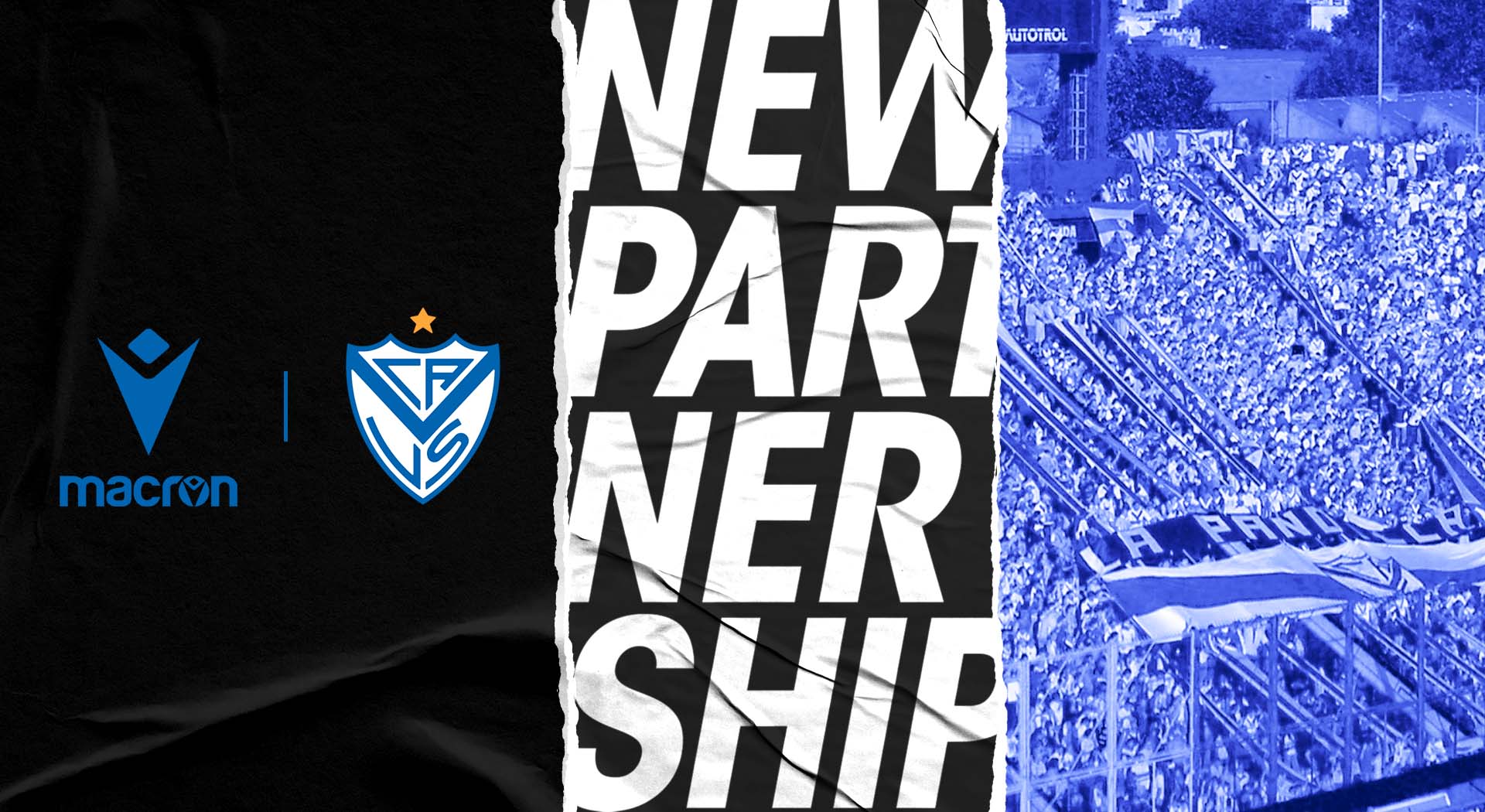 Macron is the new technical partner of Vélez Sarsfield